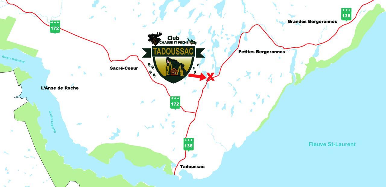 Auberge La Taniere Tadoussac Kültér fotó